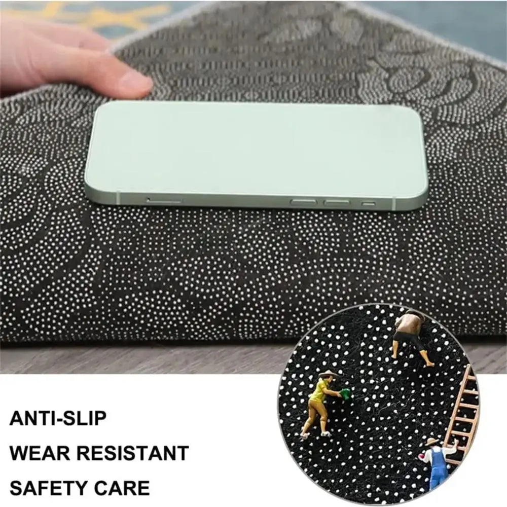 VIKAMA Tapis Imprimé de Bienvenue, Durable et Lavable, Paillasson d'Entrée en Velours Cristal pour Maison, Tapis d'Entrée de Chambre, Décoration Intérieure