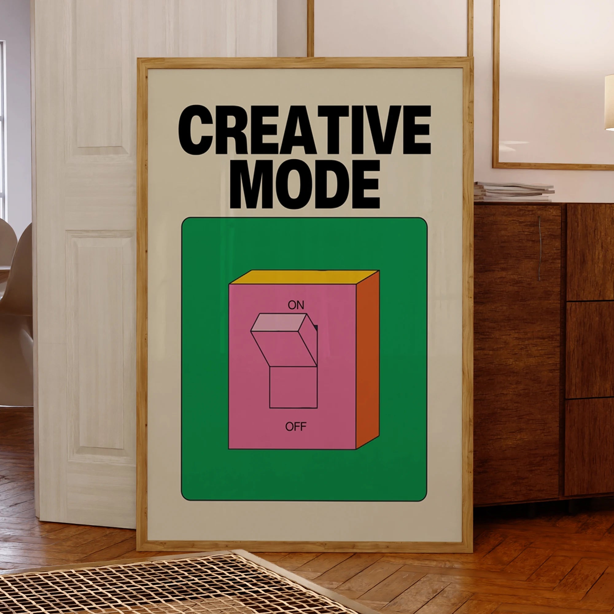 Creative Mode Vintage Fashion Wall Art Prints Canvas Painting Poster Picture For Living Kitchen Kids Room Home Decor