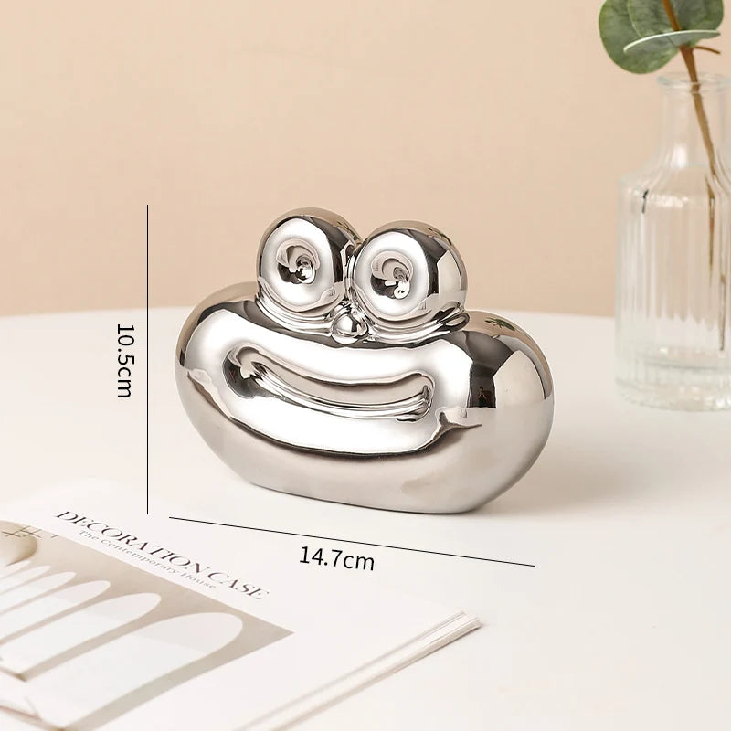 Adornos Decorativos de Cerámica con Forma de Salchicha Únicos, Accesorios Creativos de Decoración para Cocina y Sala de Estar
