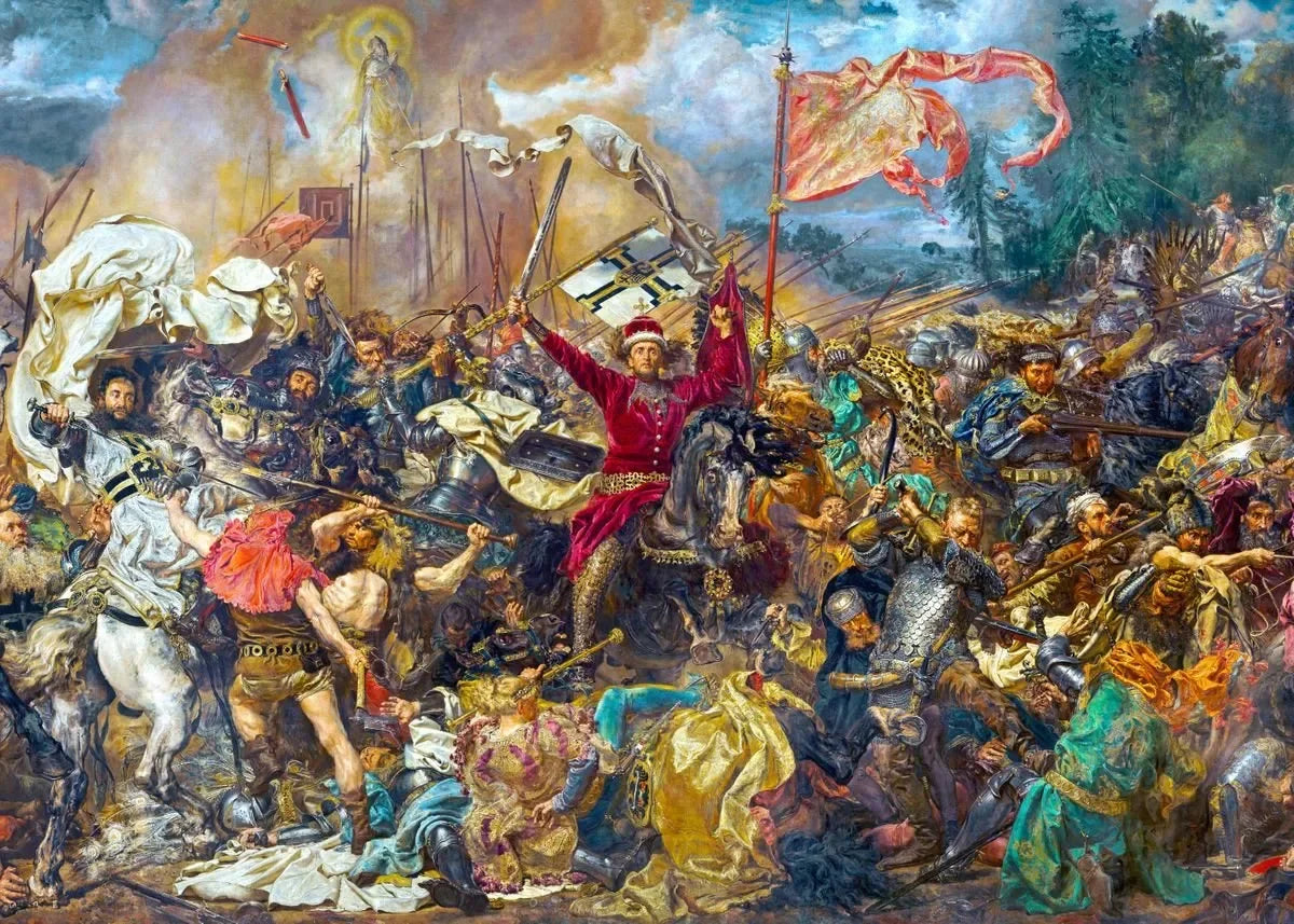 Stanczyk Jan Matejko Póster Vintage Cuadro en Lienzo Antiguo Impresión de Arte Retro Decoración del Hogar Decoración de Pared Regalo