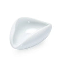 Plateaux de dosage pour grains de café, en céramique, blanc pur, porcelaine lisse, cuillère à café, séparateur de thé, récipient, cuillère à grains de café, pelle, plateaux à thé