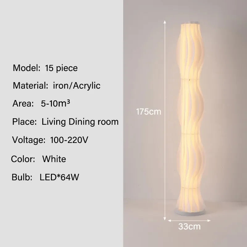 Lampadaires modernes nordiques avec jupes en herbe et LED, pour salon et chambre à coucher, éclairage décoratif, luminaires sur pied, lampes de chevet intérieures