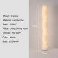 Lampadaires modernes nordiques avec jupes en herbe et LED, pour salon et chambre à coucher, éclairage décoratif, luminaires sur pied, lampes de chevet intérieures