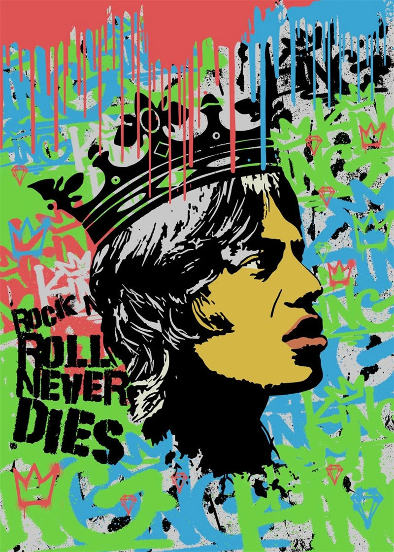 Nordic Pop Street Art Graffiti Music Poster Aesthetic The Door Rock Rapper Canvas Painting Wall Art Home Gallery Room Decor Bar