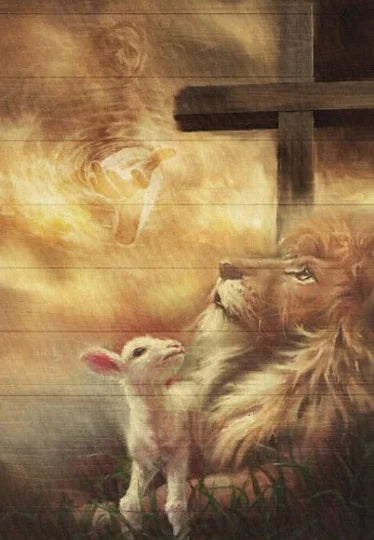 Classic Christian Wall Art Bible Jesus Lion And Warrior Oil On Canvas Posters And Prints Living Room Decoration Gifts
