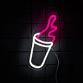 Beverage Series Neon Signs, Business Wall Lamp On Shop Wall, Usb Powered, Used For Decor Of Clubs, Cafes, Bars And Restaurants.