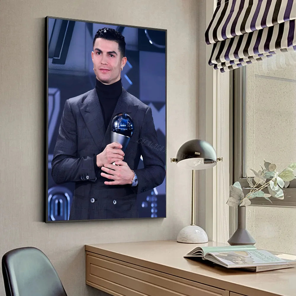 C-Cristiano Ronaldo Poster HD Posters Home Room Bar Cafe Decor Art Wall Painting Picture