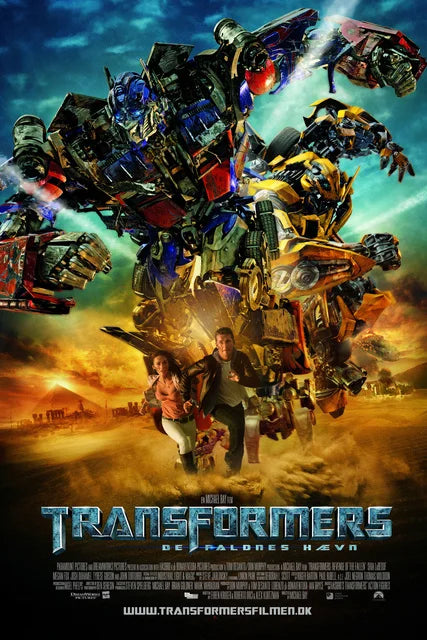 El póster clásico original de la película Transformers: Impresión y pintura en lienzo para dormitorio, paisaje deportivo, oficina, decoración del hogar