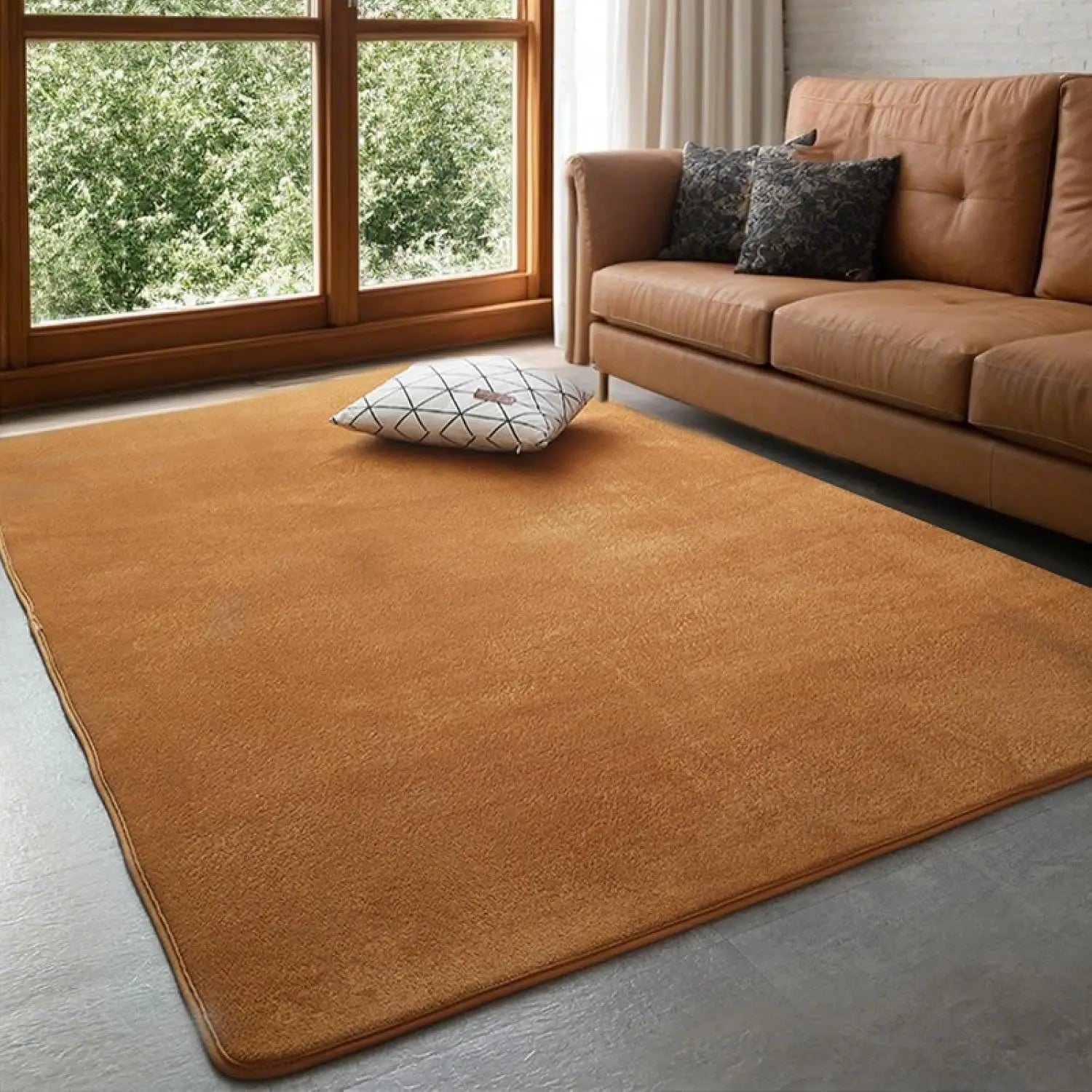 Alfombras de coral VIKAMA, antideslizantes de bajo amueblamiento para dormitorio, sala de estar, calefacción de suelo en habitación infantil, dormitorio universitario, decoración del hogar, alfombra eléctrica.