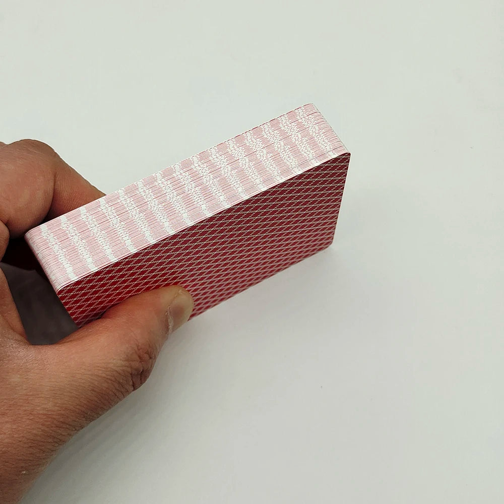Cartes à jouer de poker Texas Hold'em étanches d'excellente qualité, jeu de société 63x88mm, durables, 100 % PVC, pour clubs de casino