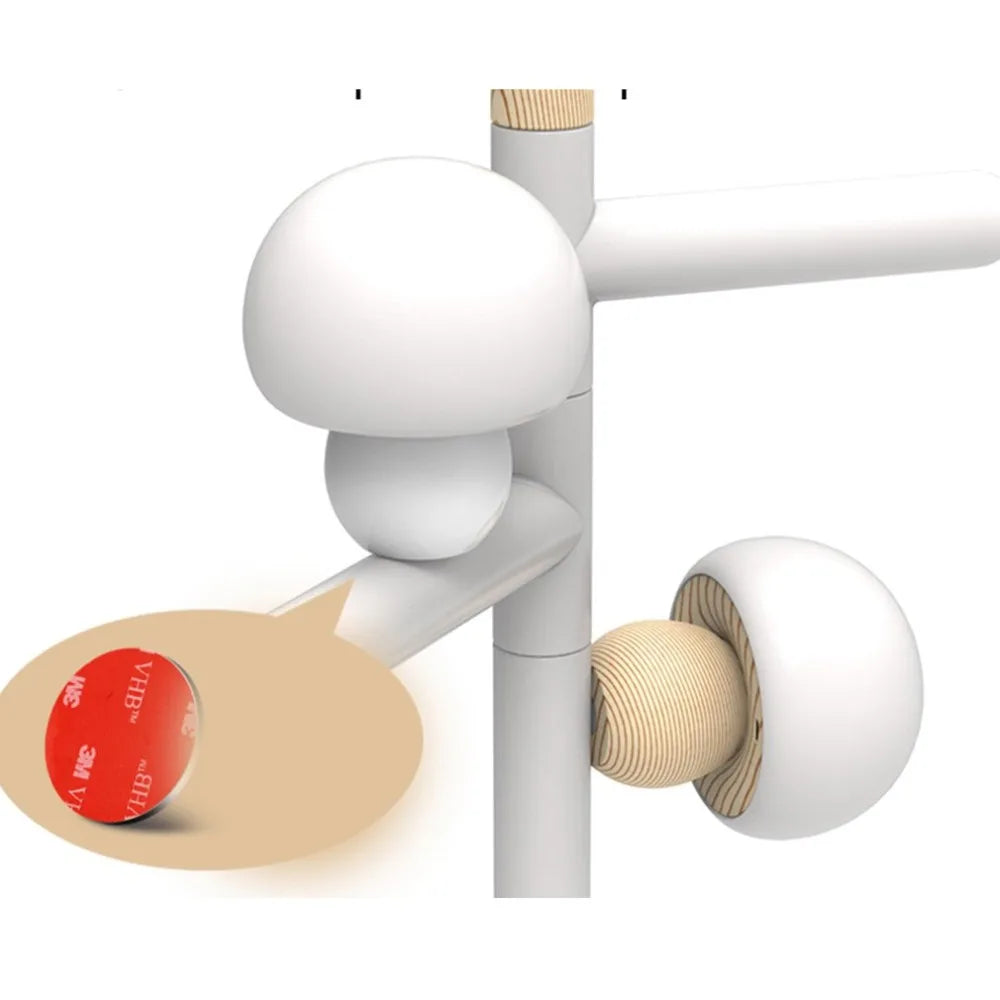 Lampe champignon tactile, mini veilleuse LED magnétique USB, lampe d'ambiance, lampe de chevet douce pour bébé/enfant pour dormir