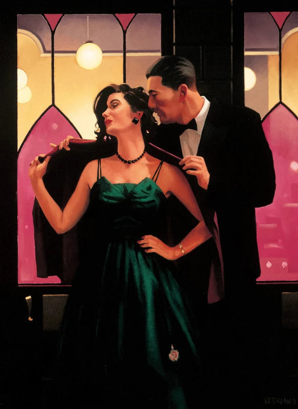 Jack Vettriano Classic Sexy Woman Portrait Nude Lover Poster Vintage Canvas Painting Wall Art Picture Erotic Home Room Decor