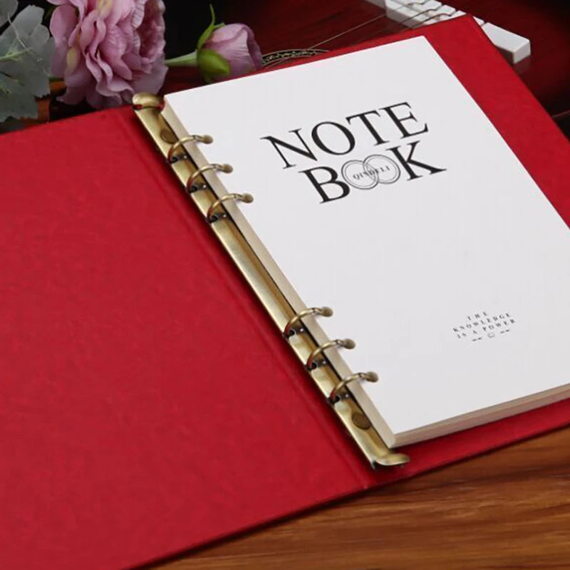 A4 A5 B5 A6 Anneaux métalliques pour classeur Cahier Reliure à feuillets mobiles Bandes de reliure Clips de reliure Fournitures de bureau et scolaires Diamètre 2cm