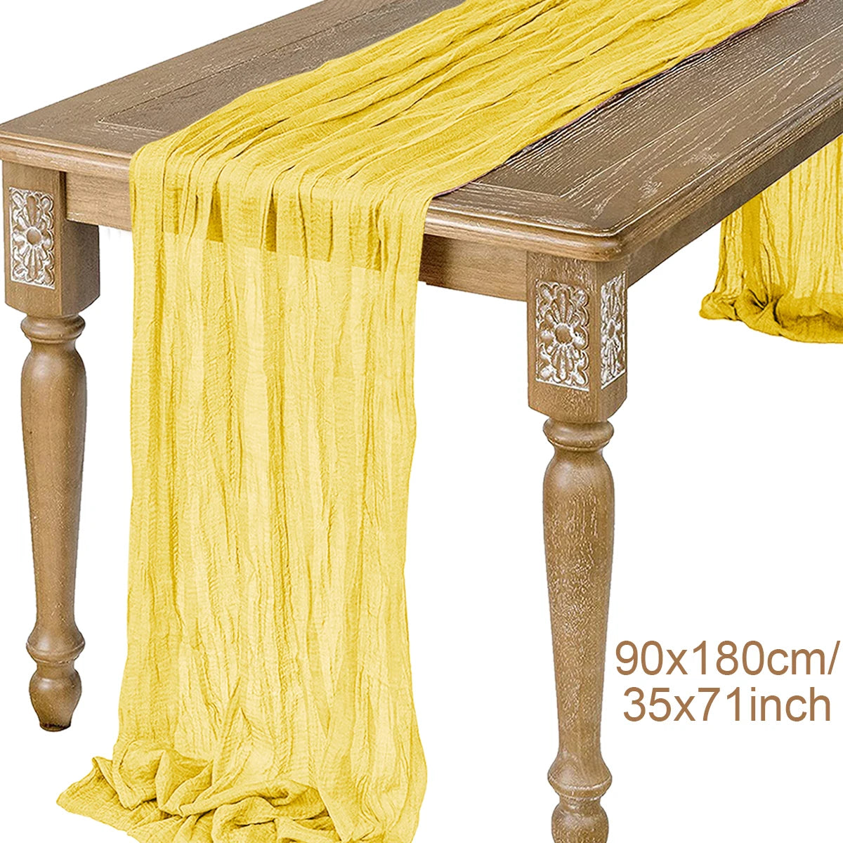 Camino de Mesa de Gasa Semitransparente, Salvia, Gasa de Queso, Decoración de Mesa, Comedor, Boda Vintage, Fiesta de Navidad, Banquetes, Arcos, Decoración de Pasteles