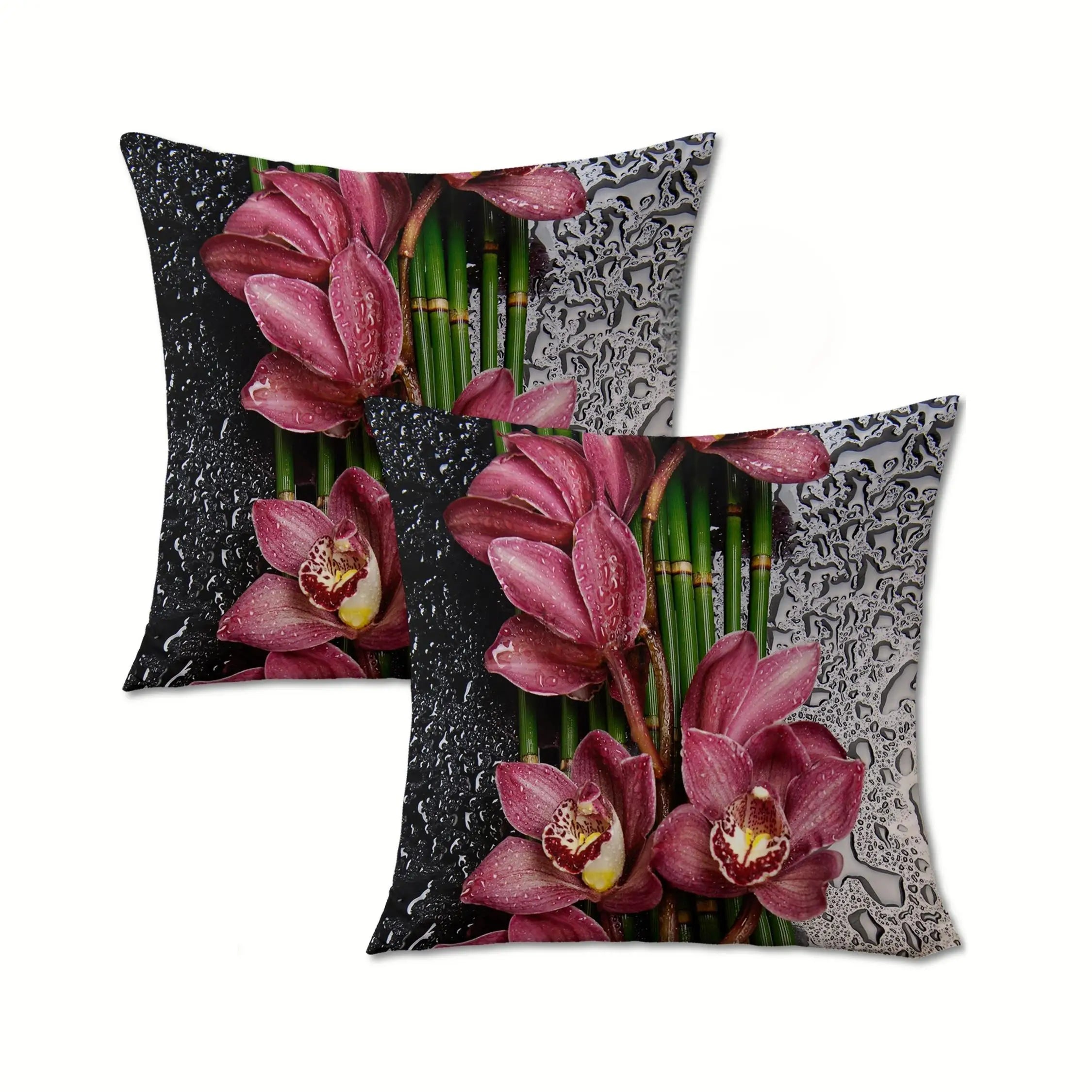 La funda de almohada con estampado floral moderno de VIKAMA es duradera y sirve como funda de cojín decorativa tanto para el hogar como para el dormitorio.