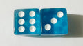 10pcs/set Transparent Dice Right Angle Dice Board Game Accessories 16mm