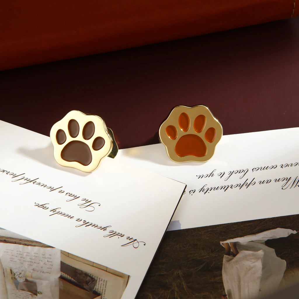 Trombones Serre-Papiers Patte de Chat en Métal Clips de Facture Pliants pour Notes Pince à Billets Fournitures de Bureau et Scolaires