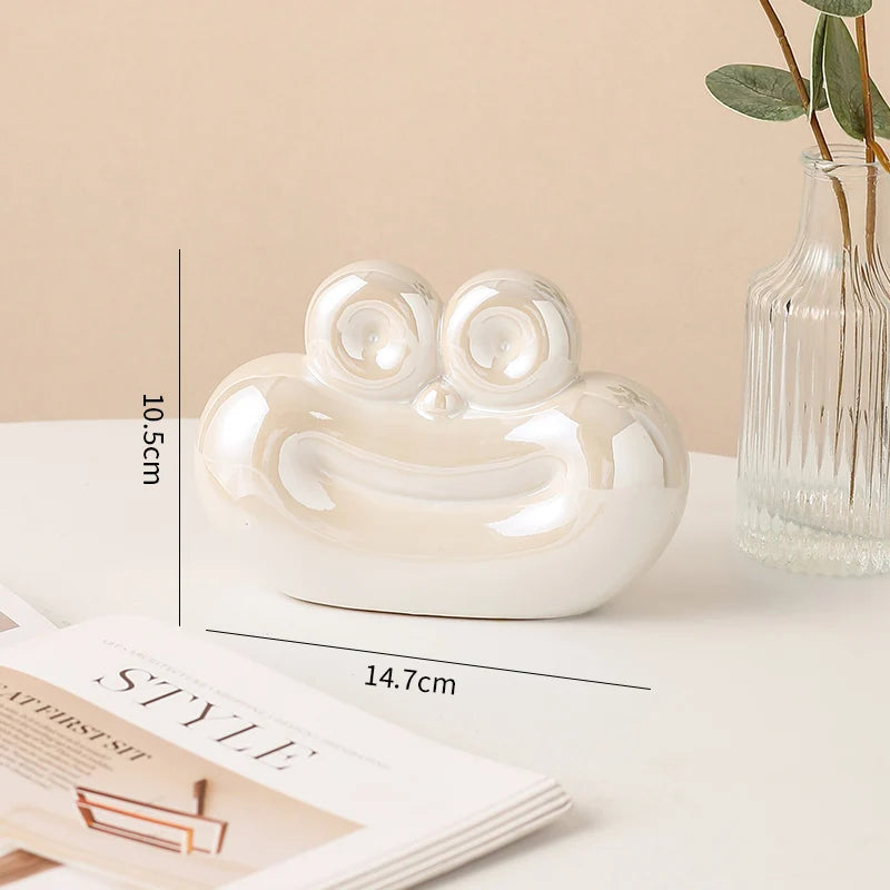 Adornos Decorativos de Cerámica con Forma de Salchicha Únicos, Accesorios Creativos de Decoración para Cocina y Sala de Estar