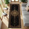 Alfombra Corredora Sci-Fi Decoración Hogar para Fans de Películas Alfombra Divertida para Pasillo Regalo Friki Arte de Suelo Inspirado Decoración del Hogar