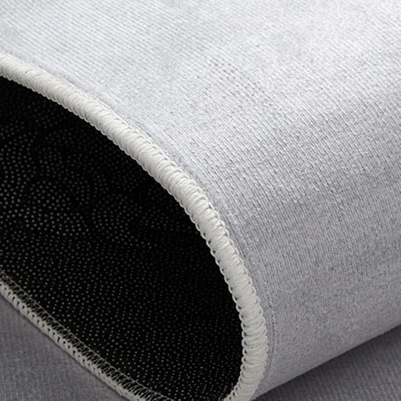 Alfombra de cocina con diseño de hojas, degradado gris, felpudo, alfombra para pasillo, alfombra de invierno para dormitorio, alfombra cálida para sala de estar