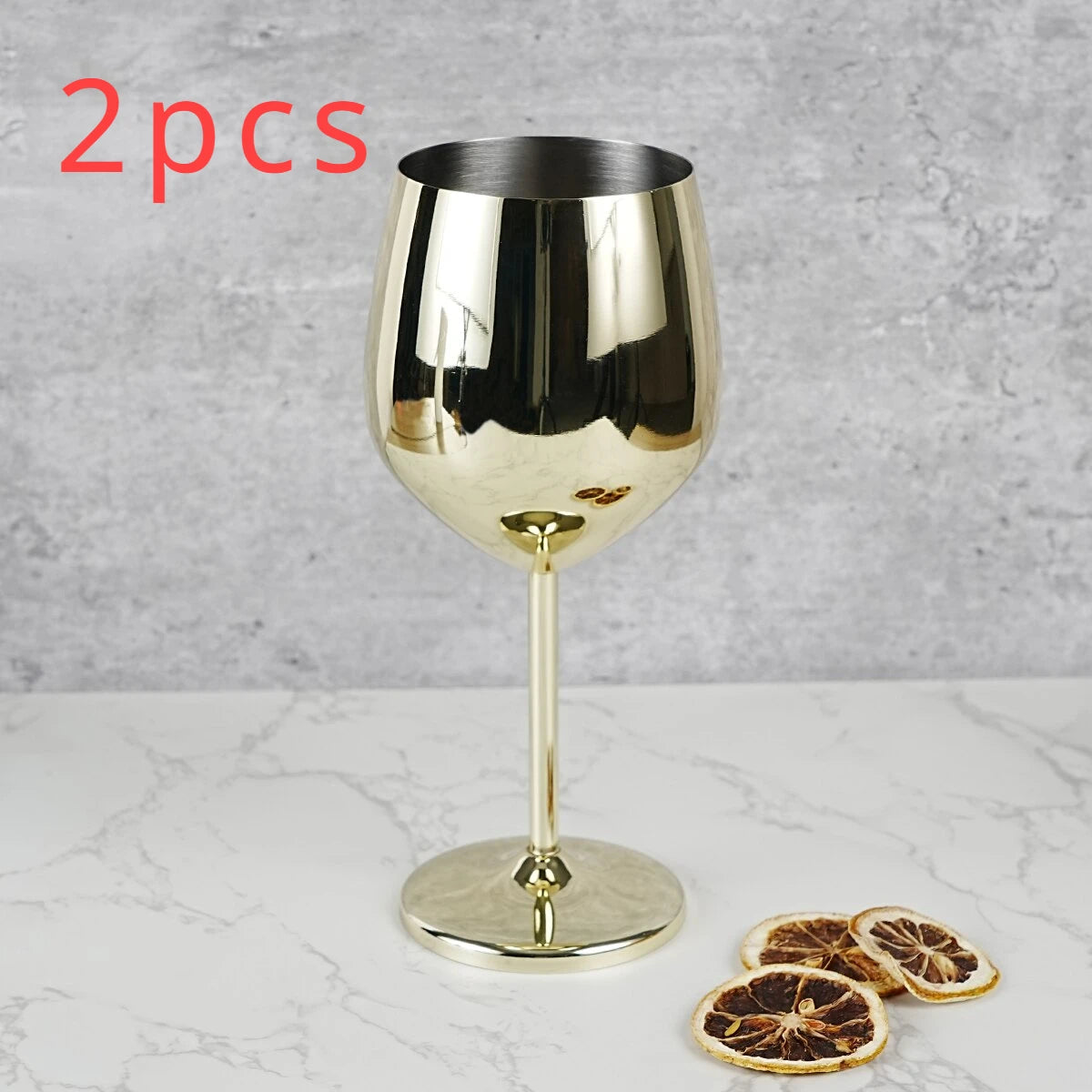 Copas de vino de acero inoxidable Copas de cóctel de metal irrompibles, 500 ml, para beber cócteles y vino en el bar y en casa