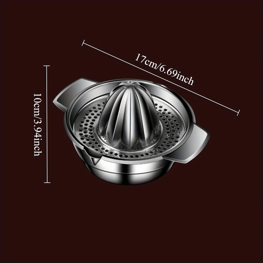 Exprimidor de acero inoxidable, exprimidor manual doméstico, exprimidor de limón y naranja, exprimidor de tipo prensa, herramienta casera para zumos de frutas