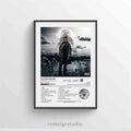 WRLD Juice Poster Pop Hip Hop Rap Singer Music Album Asthma Bar Cover Photo HD Art Canvas