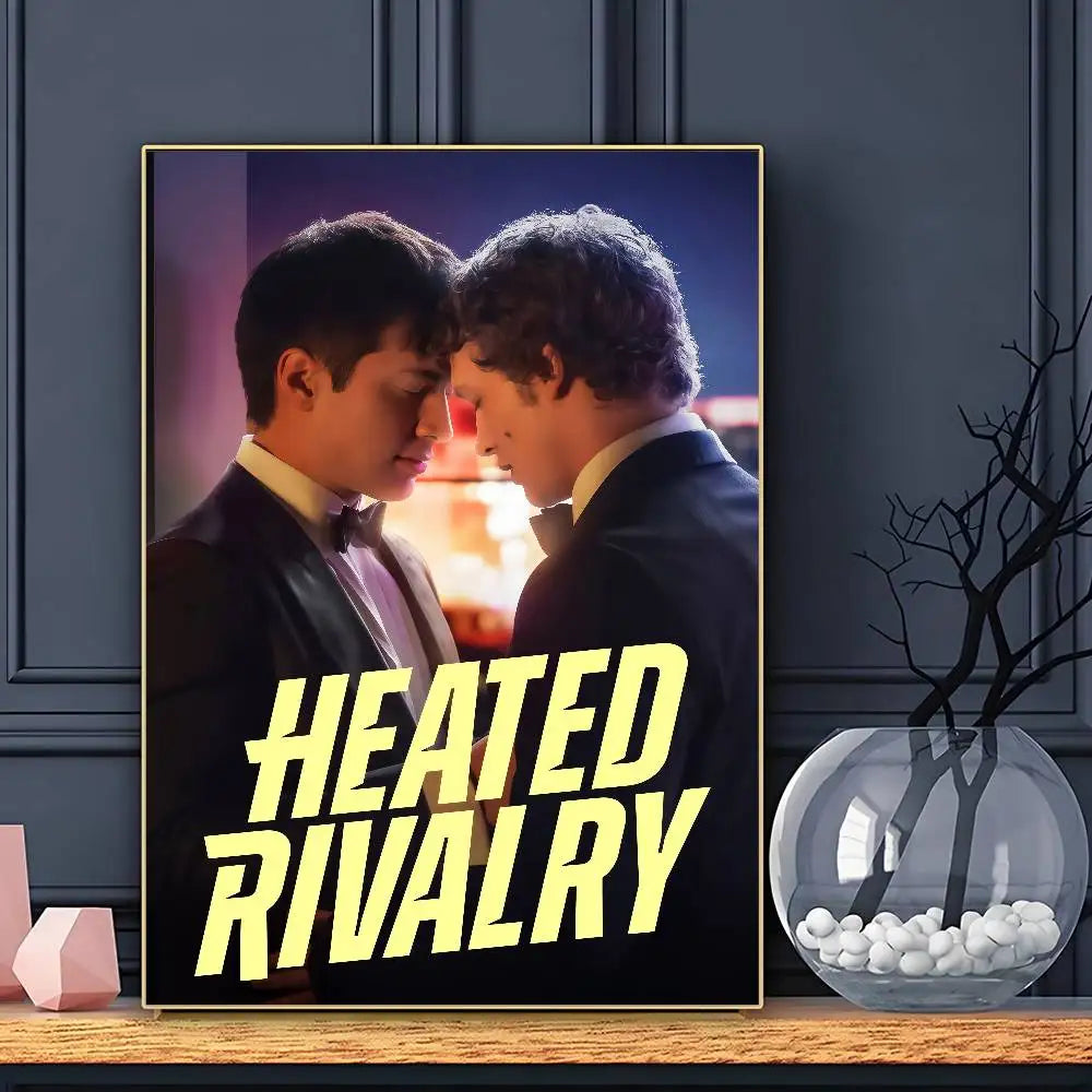 Love TV Series H-Heated R-Rivalry Poster Paintings Self Adhesive Prints Home Bedroom Living Room Decor Vintage Gift