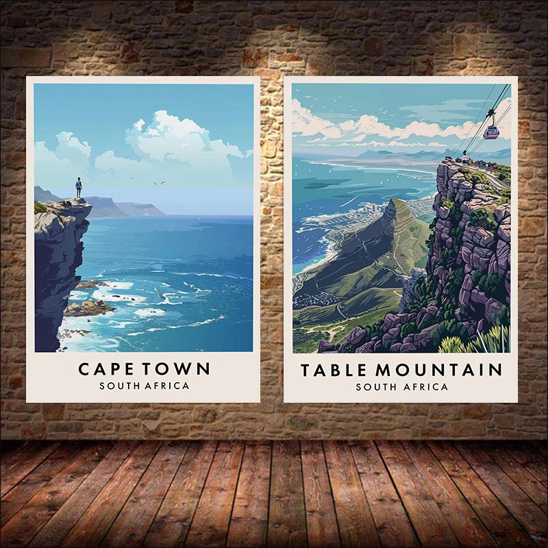 Arte de viaje de África Seychelles Templo de Luxor Karnak Póster Paisaje urbano Impresiones de póster Arte en lienzo de paisajes de Asia Pintura Decoración del hogar