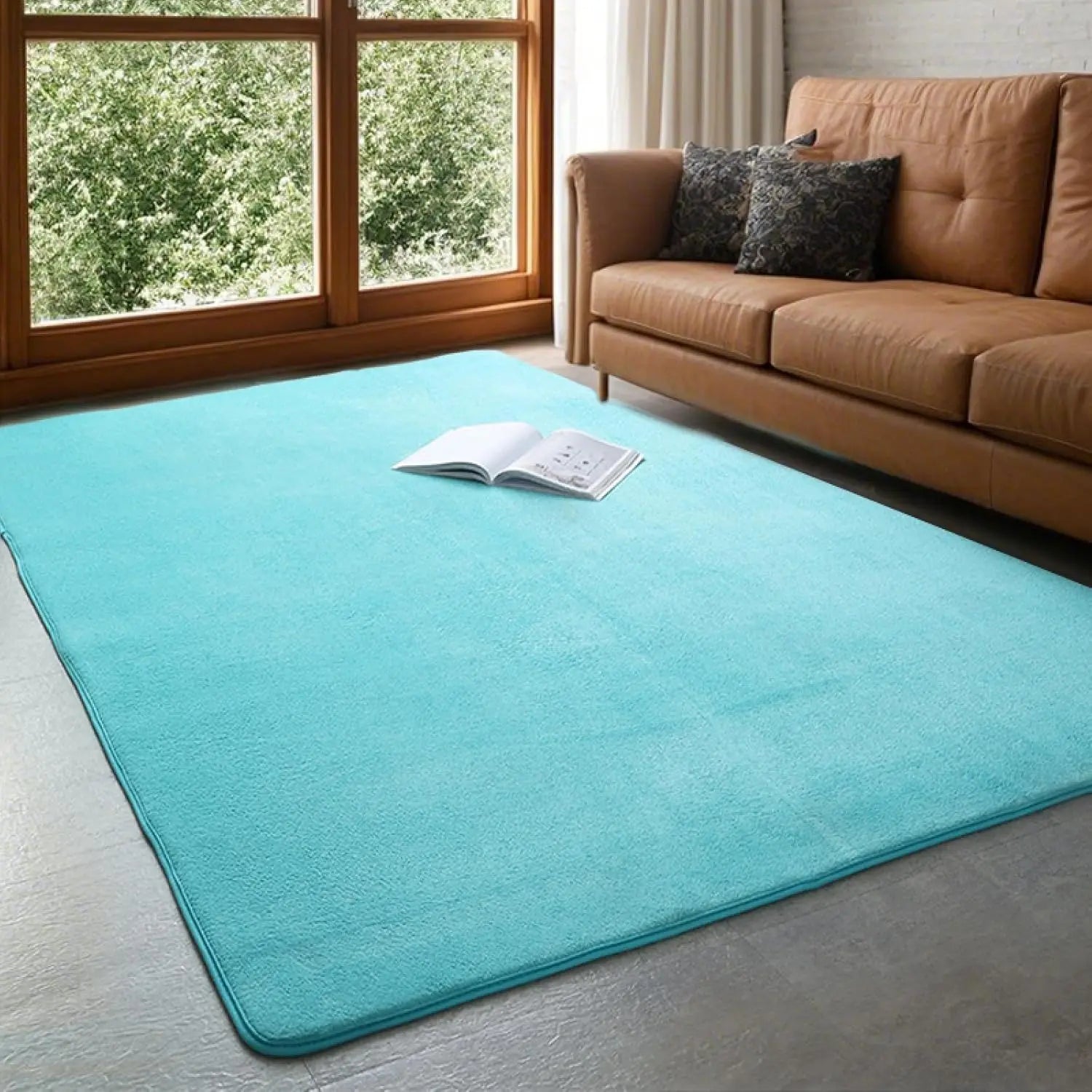 Alfombras de coral VIKAMA, antideslizantes de bajo amueblamiento para dormitorio, sala de estar, calefacción de suelo en habitación infantil, dormitorio universitario, decoración del hogar, alfombra eléctrica.