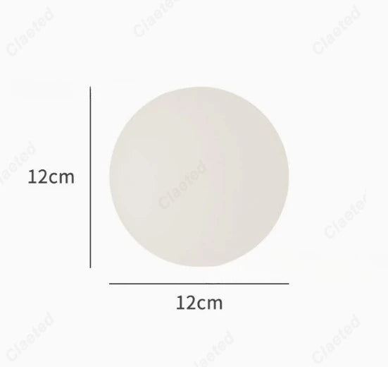 European Modern Minimalist LED Cream Wind Ball Wall Lamp Living Room Corridor Study Bedroom Bedside Lighting