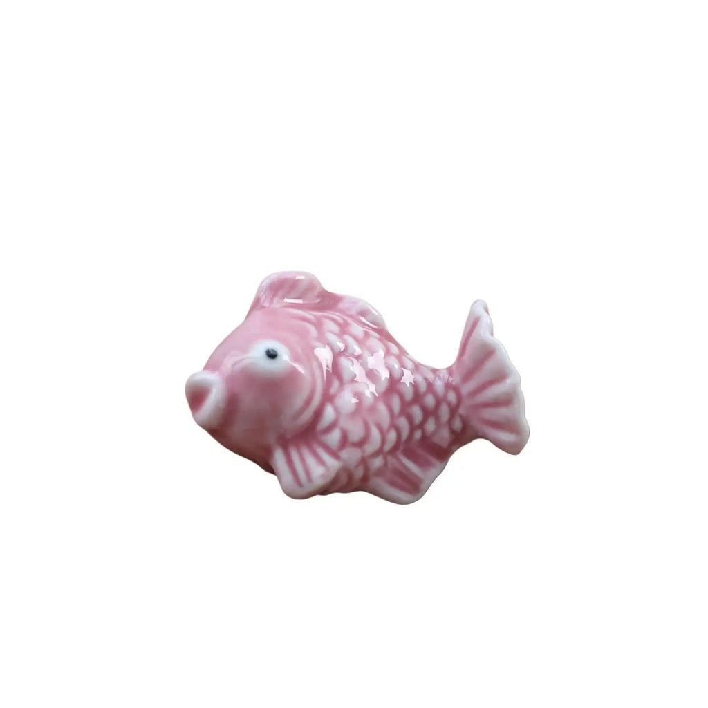 Restaurant Hôtel Créatif Mignon Céramique Poisson Vaisselle Support Baguettes Porte-couverts Présentoir Baguettes Repose-baguettes Décor Artisanat