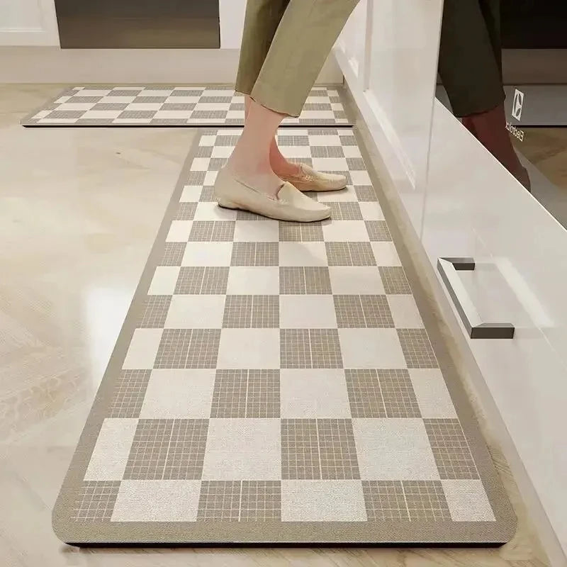 Alfombrilla de Diatomita Antideslizante, Absorbente de Agua y Aceite, para Puerta de Cocina VIKAMA, Alfombrillas Absorbentes para Baño