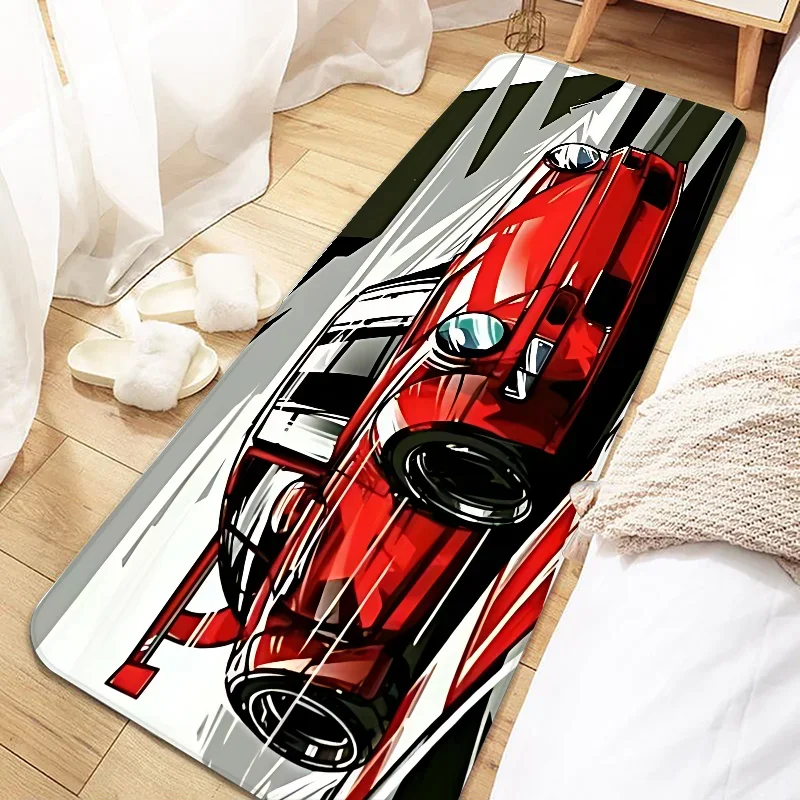 VIKAMA Tapis de course antidérapant, doux, pour chambre à coucher, descente de lit, couvertures de fenêtre, tapis de sol pour couloir, allée, décoration de la maison