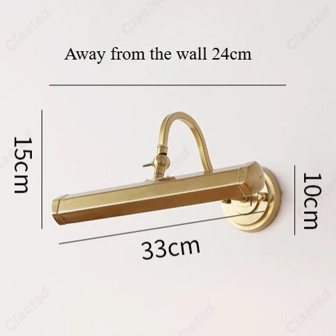 Nouveau Rétro Américain LED Miroir Phares Restaurant Bar Café Salon Couloir Éclairage Décoratif Nostalgique