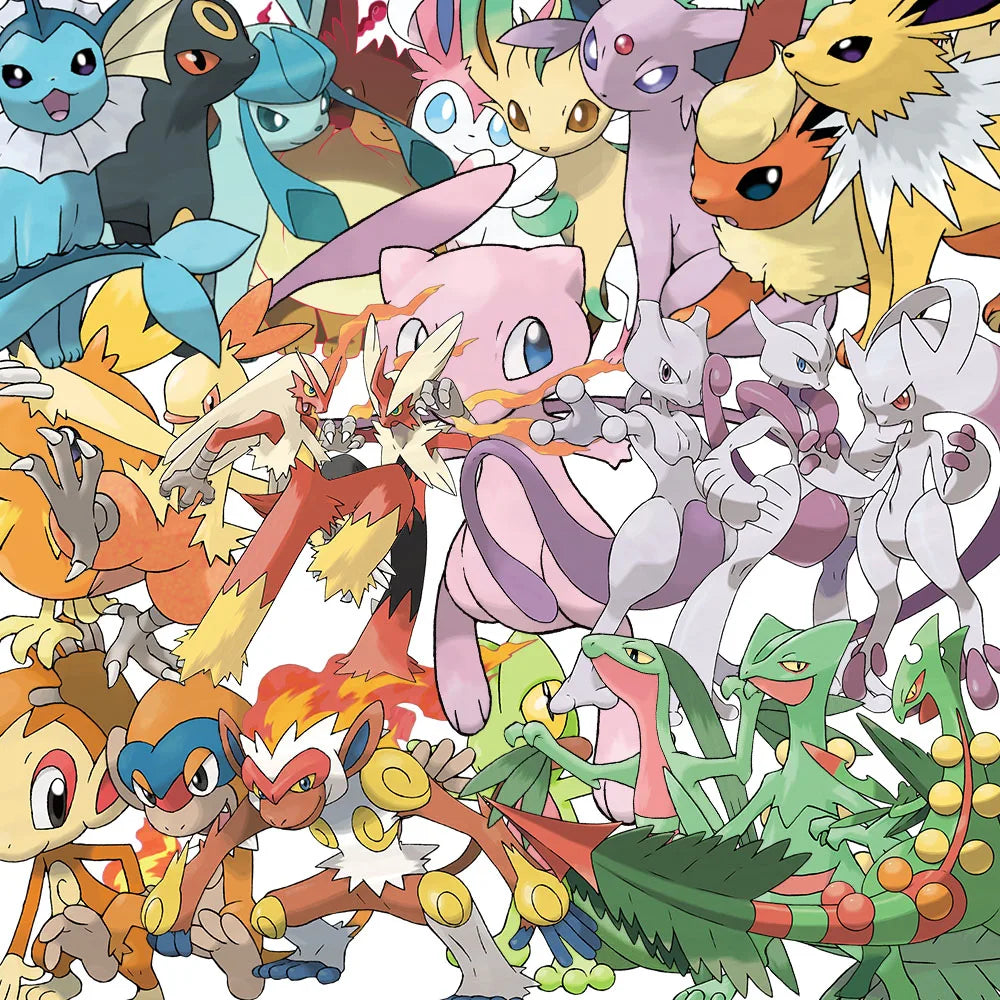 300 pegatinas de Pokémon, diseño de Pikachu, Charizard, para álbum, Pokédex, DIY, portátil, coche, equipaje, Kawaii, impermeable, Anime, juguete