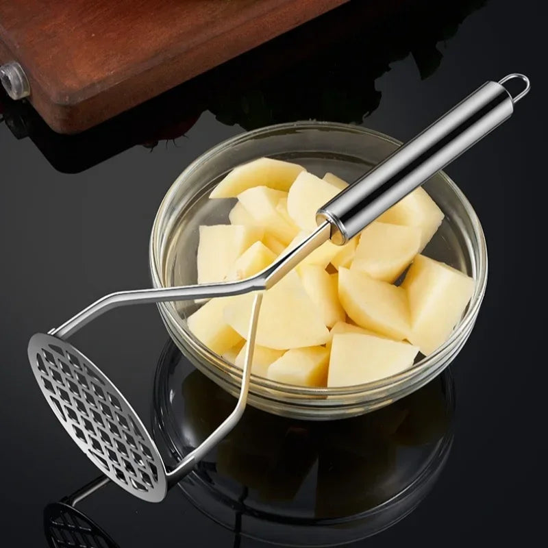 Outil de cuisine créatif pour purée de pommes de terre, presse-agrumes en acier inoxydable, écraseur de pommes de terre, poussoir à fruits, Cocina Cozinha