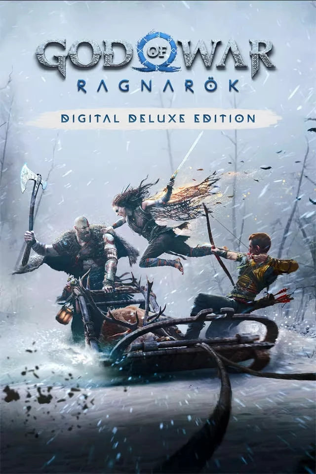 Poster God of War Ragnarok 2022 - Décoration murale sur le thème de Kratos pour salle de jeux