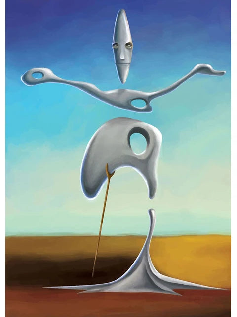Surréalisme Œuvre d'Art Célèbre de Salvador Dalí Affiches et Impressions Toile Peinture Tableaux Muraux pour Salon Décoration Intérieure