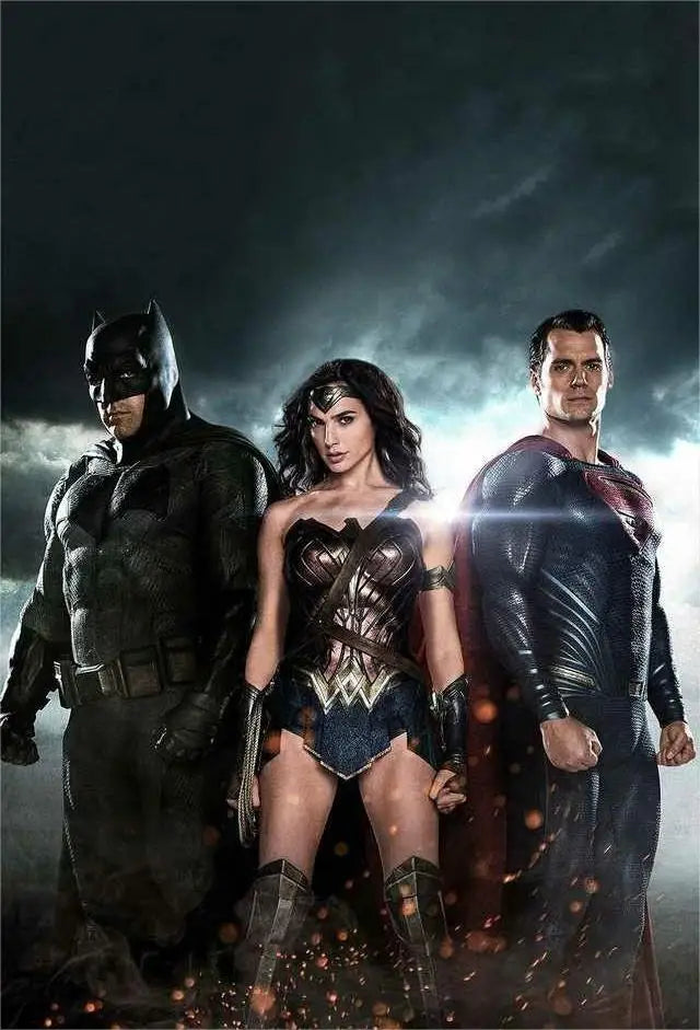 Superman et Batman Super-héros Justice League DC Film Affiches Peinture sur toile Art mural moderne pour salon Décoration intérieure