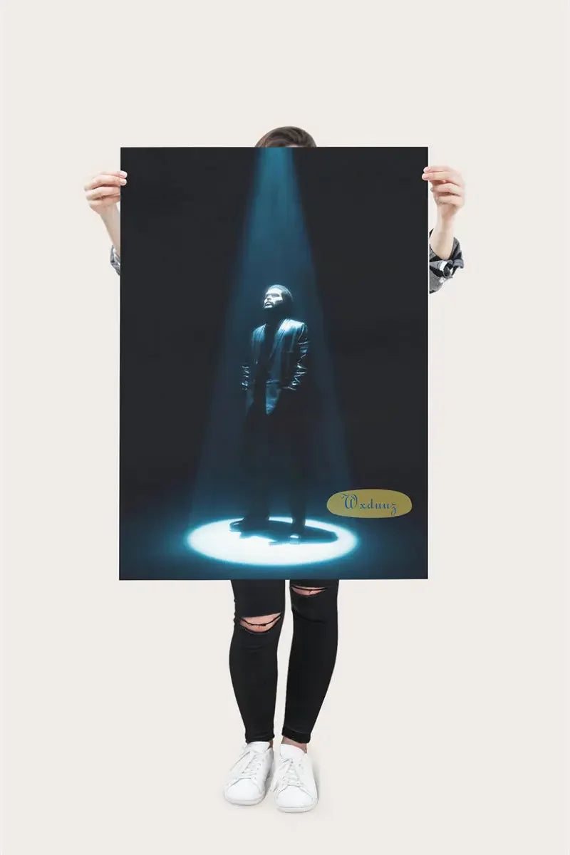 Póster The Weeknd Álbum de música Pop Rap Hip Hop Cantante Fotos de la vida Decoración de la pared Impresión de lienzo para el hogar Cuadros para sala de estar