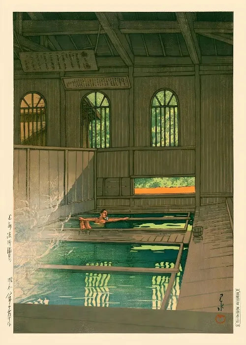 Ukiyo E Carteles Japoneses Vintage Antiguo Paisaje Japonés Bellas Artes Decoración Galería Ukiyo Impresiones Estéticas Pintura en Lienzo