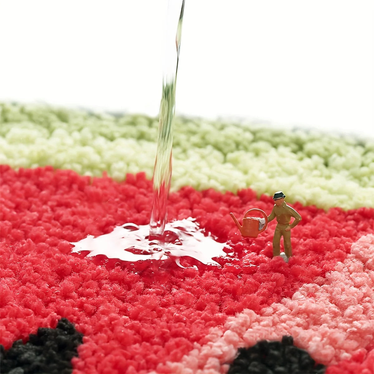 Felpudo de frutas frescas VIKAMA, felpudo de colores brillantes, alfombrilla de baño suave y absorbente, alfombra de dormitorio, alfombra de suelo para decoración del hogar.