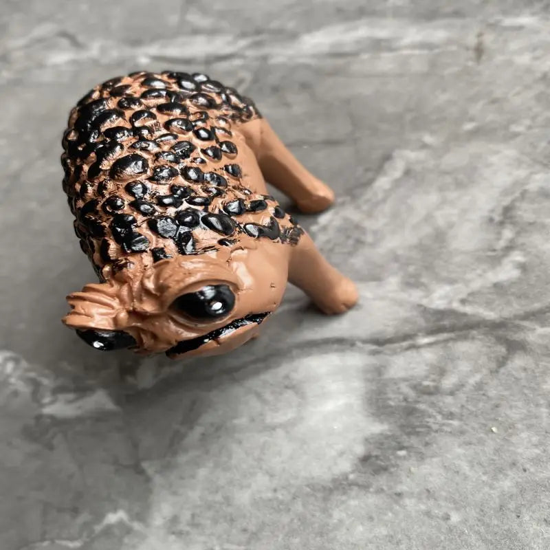 Statue de grenouille ornementale crapaud en colère, grenouille de pluie africaine mignonne, décoration de jardin/terrasse, laid et en colère