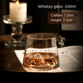 Verre à whisky Tasse à thé haut de gamme Tasse en verre à fond iceberg Tasse à vin étranger Tasse à bière