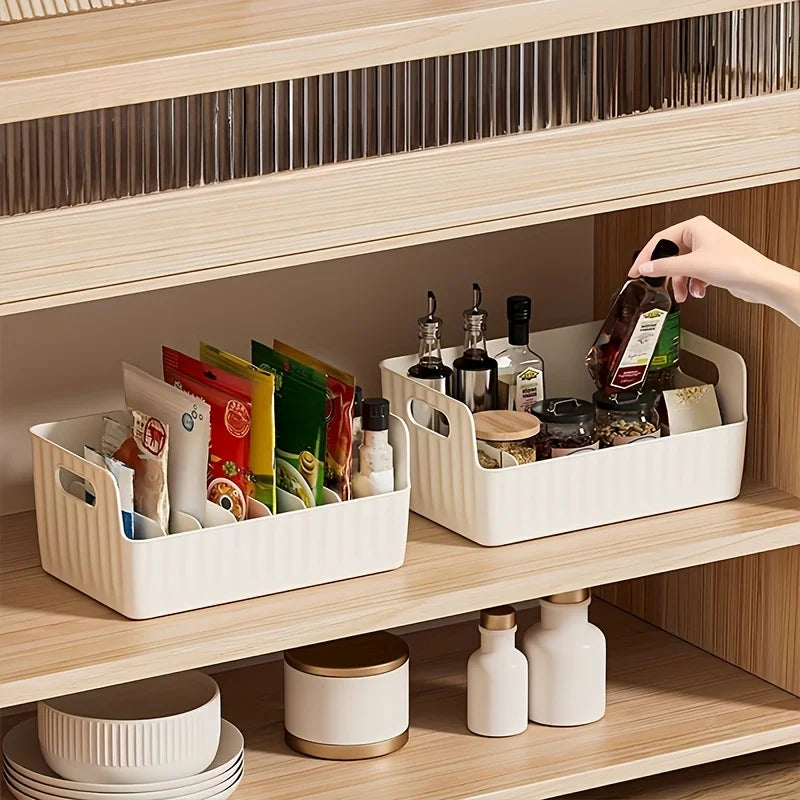 6 - Étagère à épices détachable à compartiments. Grande capacité pour le rangement des assaisonnements dans le réfrigérateur, les armoires et sur le comptoir. Organisateur pratique.