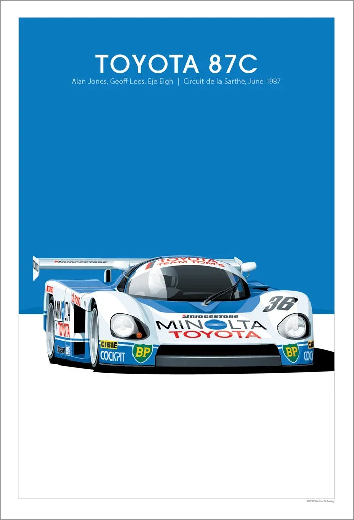 Retro Racing GTR Car Vintage Sports Car, Wall Art, HD Canvas Print Poster, Home, Room Office, Decoration Supplies