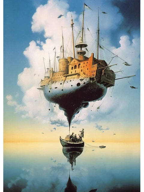 Surréalisme Œuvre d'Art Célèbre de Salvador Dalí Affiches et Impressions Toile Peinture Tableaux Muraux pour Salon Décoration Intérieure