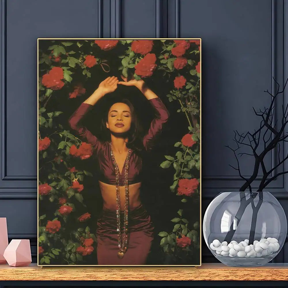 Póster de S-SADE HD Arte Adhesivo de Pared Impermeable Decoración para Hogar Sala de Estar Bar