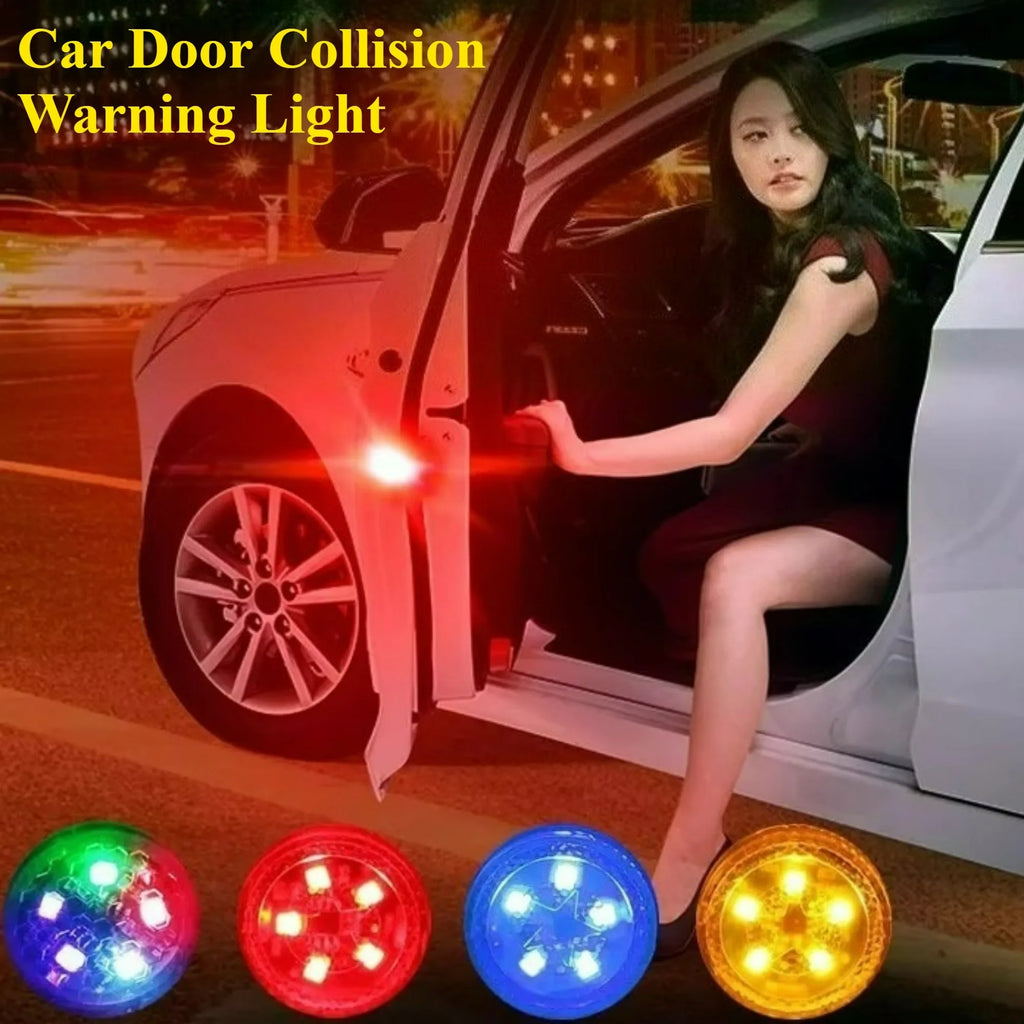 Feux de voiture LED d'ouverture de porte, avertissement de sécurité, anticollision, capteur magnétique, stroboscopiques, clignotants, alarme de stationnement, prévention des accidents